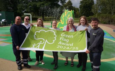Green Flag success for Wychavon's parks