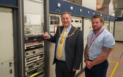 Chairman visits iconic Wychavon landmark