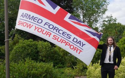 Flying the flag for our Armed Forces
