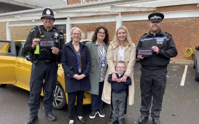 Seatbelt covers to help neurodivergent children and adults as part of ‘Project Treasure’