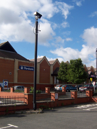 WDC market CCTV camera near carpark