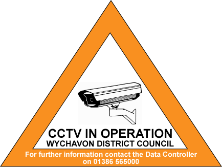 CCTV in operation sign