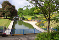 Abbey Park Evesham canal