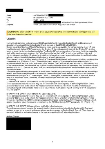 Andrew Rhodes Email redacted
